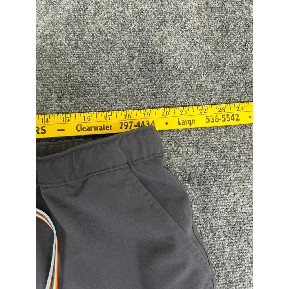 Figs Technical Collection Men's Gray Polyester/Rayon‎ High Rise Pants Size XXL